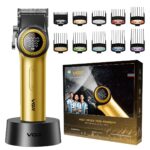 VGR PROFESSIONAL HAIR CLIPPER-GOLD EDITION V-001