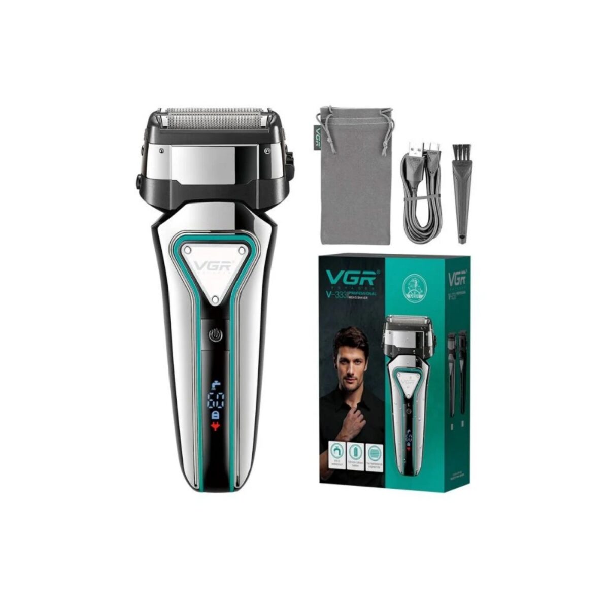 Souqbatul (6) VGR V-333 Professional Men's Shaver - Image 1