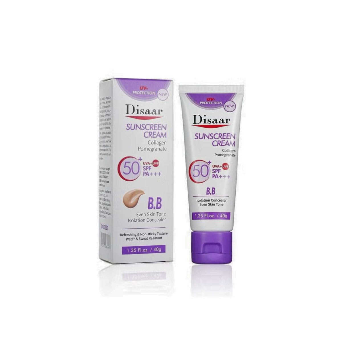 Souqbatul Disaar sunscreen Cream Collagen Pomegranate - Image 1