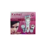 Kemei KM-2190 Luxury Design 5-in-1 Beauty Tools Kit Body and Face – White - Image 2