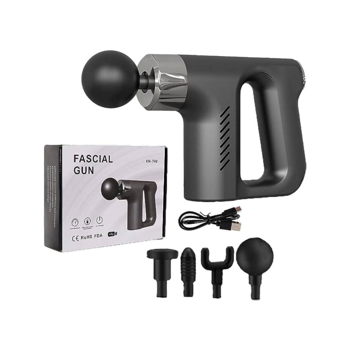 Souqbatul (7) Iconic Dealz KH-740 Hand Held Massage Gun - Image 1
