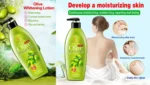 Roushun Pure Olive Whitening Lotion (400ml) - Image 2