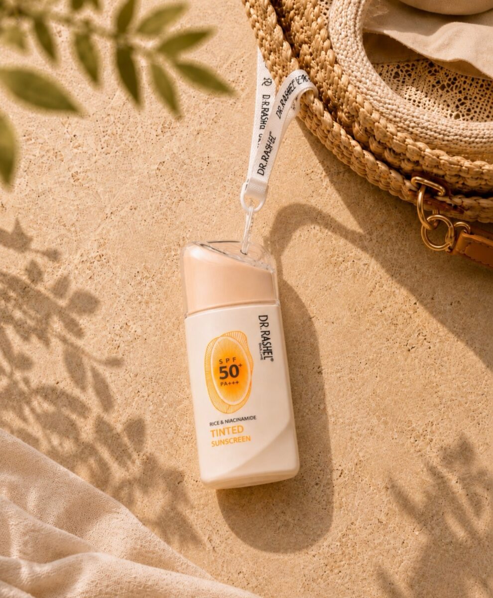 imgi_1_742876428_18355245409301148_6778982406814337750_n Dr. Rashel Rice & Niacinamide Tinted Sunscreen SPF 50 PA+++ - Image 1