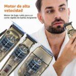 Kemei Professional 3 In 1 Hair Clippers Trimmer Men Shaver Set - Image 5