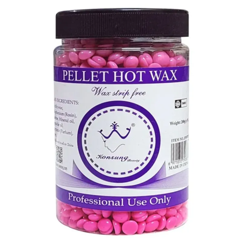 imgi_1_PELLET-HOT-WAX-STRIP-FREE-BEANS-200G Konsung Beauty Pellet Hot Wax 200g - Image 1
