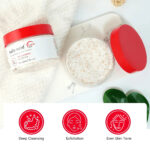 Guanjing Beauty Kojic Acid Face & Body Scrub Cream - 320g - Image 4