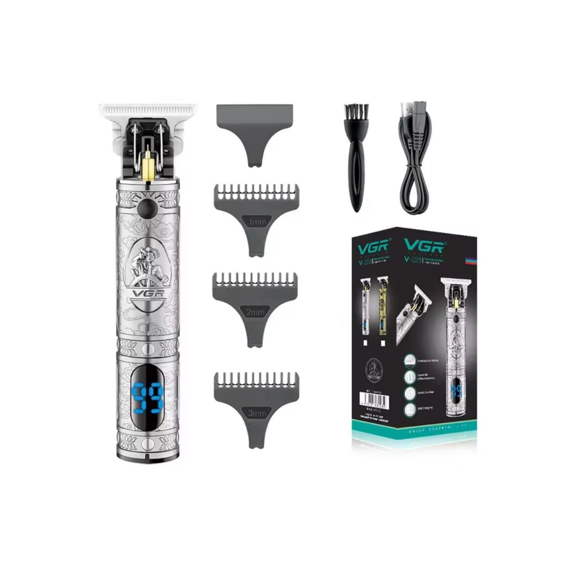 Souqbatul (4) VGR 228 Proffesional Hair Trimmer - Image 1