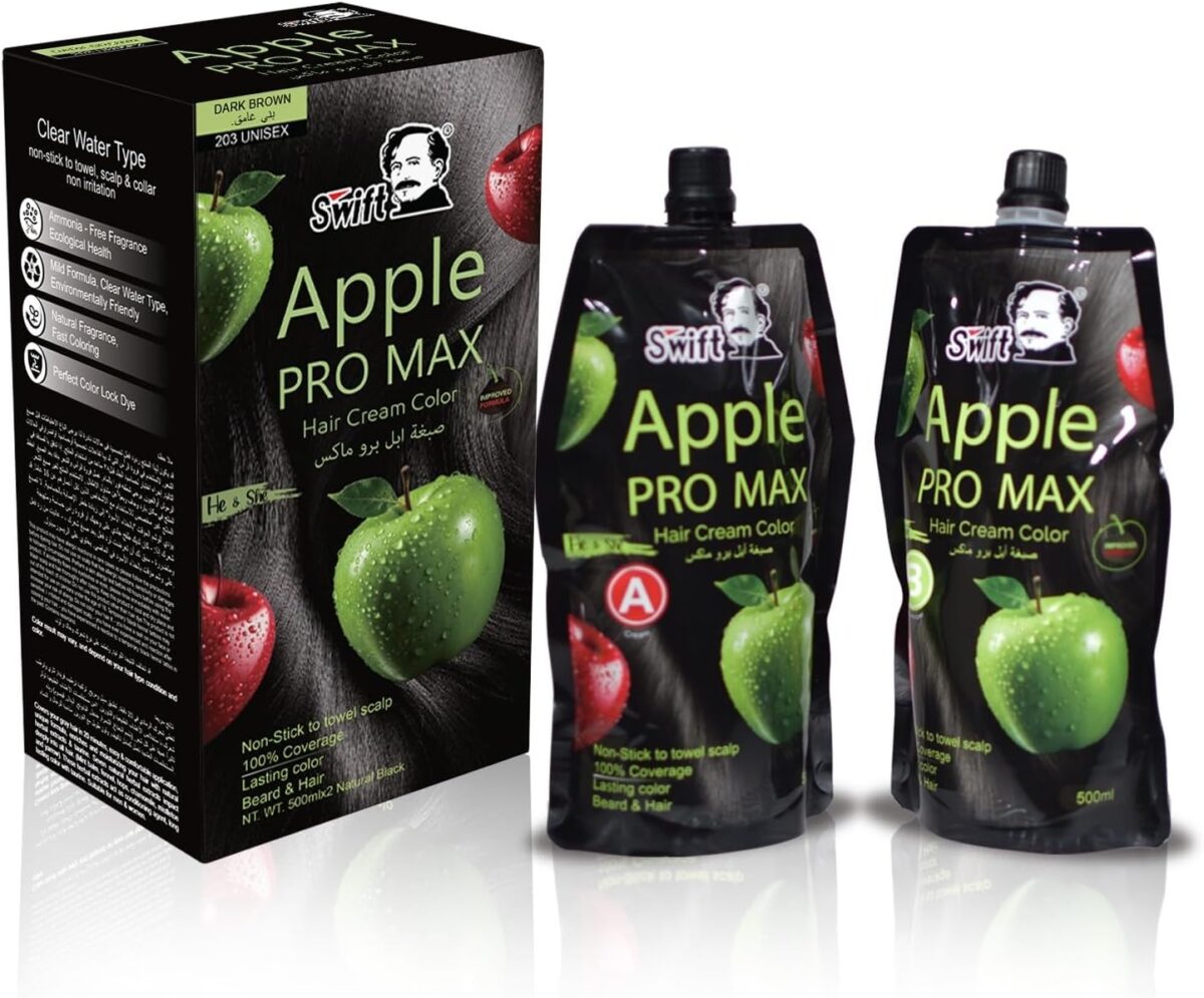 imgi_132_71QxUR8olhL._AC_SL1500_ SWIFT Apple Pro Max Gray Coverage Hair Dye - Image 1