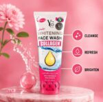 YC Whitening Face Wash with Collagen (Anti-Wrinkle Whitening formula) - Image 2