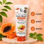 YC Whitening Face Wash Papaya Extract (100ml) - Image 2