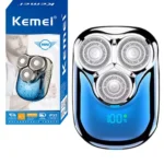 Kemei KM-T83 3-blade rotary electric mini shaver