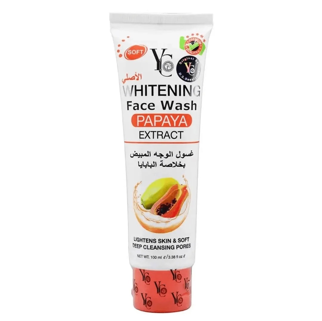 imgi_1_download_71_219493ee-98d3-4d7a-902f-485dba1991f8 YC Whitening Face Wash Papaya Extract (100ml) - Image 1