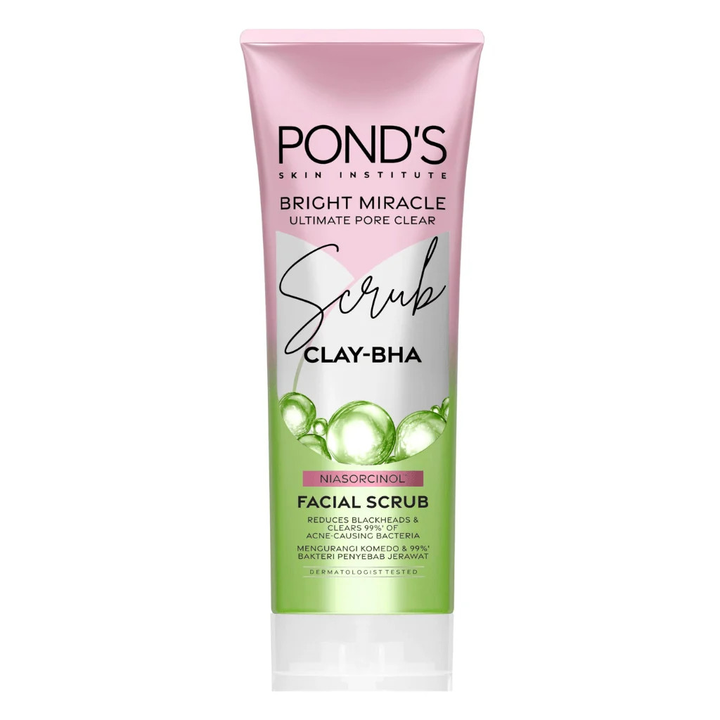 imgi_2_download_38_ebefc5e8-9f7a-416f-a571-1e7200afd652 Pond's Bright Miracle Ultimate Pore Clear CLAY-BHA Facial Scrub - Image 1