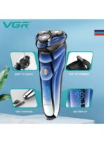 VGR 3 Head Electric Shaver Wet & Dry (Argentina Edition) V-306 - Image 5