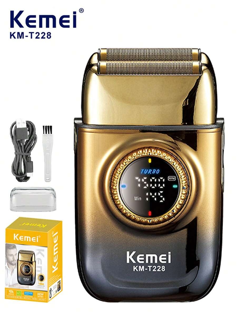imgi_50_175375941331044a76917494196a7ac852e6728488_thumbnail_900x KEMEI KM-T228 Men's Electric Shaver - Image 1